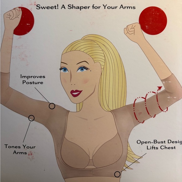 SPANX Arm Shaper 2X Black Shrug - Picture 4 of 4